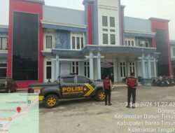 *Patroli Kota Presisi Pantau RSUD Tamiang Layang, Polisi Pastikan Situasi Kamtibmas Aman di Jam Rawan Siang*