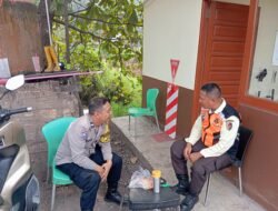 *Sambangi Security PT Adaro, Bhabinkamtibmas Bagok Perkuat Sinergi Cegah Karhutla dan Jaga Kamtibmas*