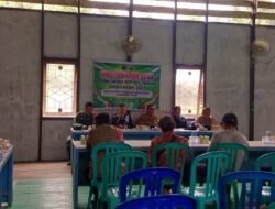 Musyawarah Desa Sei Kayu Tetapkan RKPDes 2027, Bhabinkamtibmas Dorong Pembangunan dan Waspada Karhutla