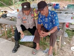 Bhabinkamtibmas Sei Kayu Ingatkan Warga: Bakar Lahan Bisa Berujung 15 Tahun Penjara