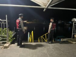 Armada dan Fasilitas Pelabuhan Speed Boat Sukamara Masuk Pengawasan Sat Samapta pada Malam Hari