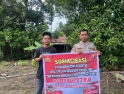 *Polsek Benua Lima Sosialisasikan Zona Integritas, Tegaskan Komitmen Pelayanan Transparan Tanpa Imbalan*