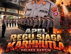 *Siaga Hadapi Karhutla, Polres Bartim Gelar Apel On Call Regu I*
