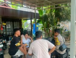 *Bhabinkamtibmas Banyu Landas Pasang Maklumat Kapolda, Perkuat Sinergi Cegah Karhutla dan Jaga Kamtibmas*