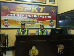 POLSEK PULAU PETAK LAKSANAKAN KEGIATAN SIAGA MAKO PADA MALAM HARI GUNA CIPTAKAN SITUASI AMAN