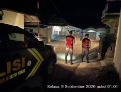 Patroli Jawara Presisi Satsamapta Sambangi SMPN 1 Tamiang Layang