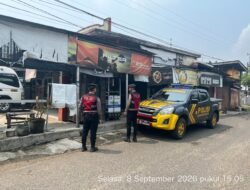 **Patroli Kota Presisi Polres Bartim Sasar Hutan, Perkebunan dan Kios Warga, Cegah Karhutla dan Gangguan Kamtibmas**