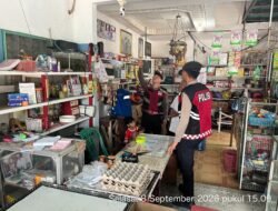 *Tim Patroli Presisi Sambangi Toko dan Kios Warga, Dorong Penguatan Keamanan dengan Penambahan CCTV**