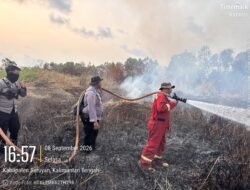 SINERGI TNI, POLRI DAN TIM GABUNGAN, TITIK API DI PEMATANG BERINGIN SEGERA DITANGANI