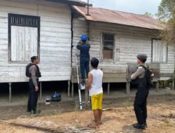 *Satsamapta Polres Bartim Kawal P2TL, Pastikan Pemeriksaan kWh Pelanggan PLN Berjalan Aman*