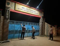 *KRYD Malam Hari, Polsek Dusun Tengah Sasar Wilayah Rawan untuk Jaga Kamtibmas ditempat Fasilitas Pendidikan*