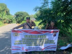 *Polsek Patangkep Tutui Tanamkan Budaya Antikorupsi, Warga Ramania Didorong Berani Tolak Imbalan*