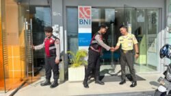Keamanan Pengguna Layanan BNI Sukamara Jadi Perhatian Sat Samapta dalam Patroli Pagi