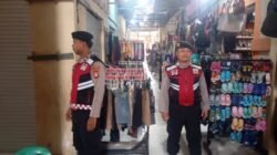Sat Samapta Polres Sukamara Hadir di Pasar Inpres, Jaga Aktivitas Perdagangan Tetap Aman dan Nyaman
