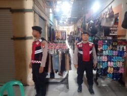 Sat Samapta Polres Sukamara Hadir di Pasar Inpres, Jaga Aktivitas Perdagangan Tetap Aman dan Nyaman