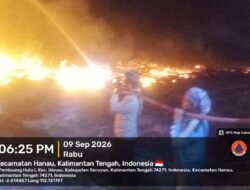 POLSEK HANAU BERSAMA TNI DAN BPBD PADAMKAN KARHUTLA DI PEMBUANG HULU I