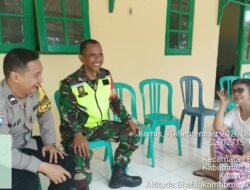 *Sambangi Posyandu Lansia di Puskesmas, Bhabinkamtibmas Desa Bagok Edukasi Warga Bijak Bermedia Sosial*