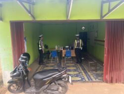 *Patroli Satlantas Polres Bartim Sasar Loket Travel,Berikan Edukasi Keselamatan Berlalu Lintas*