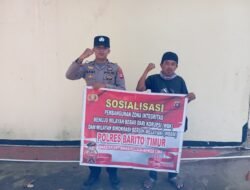 *Polsek Benua Lima Edukasi Warga Taniran Cegah Korupsi, Tegaskan Pelayanan Polri Tanpa Pungutan*