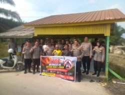 SERDIK SESPIMMEN POLRI BERSAMA POLRES KOBAR GELAR SAMBANG DIALOGIS DAN SOSIALISASI MAKLUMAT LARANGAN KARHUTLA