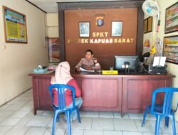 Tak Perlu Bingung Urus Administrasi, Polsek Kapuas Barat Layani SIK dan SKTLK Warga