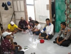 Perkuat Kamtibmas, Polsek Katingan Tengah Sambangi Warga