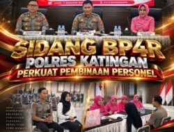 Sidang BP4R Polres Katingan Perkuat Pembinaan Personel