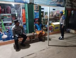 *Patroli Malam Polsek Patangkep Tutui Perkuat Kehadiran Polisi, Bentot Tetap Aman dan Kondusif*