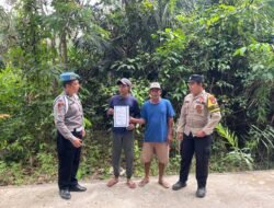 *Cegah Karhutla Sejak dari Lahan, Polsek Dusun Tengah Tegaskan Larangan Bakar Hutan dan Lahan*