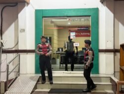 Sat Samapta Jaga Bank Kalteng Sukamara, Keamanan Pengguna ATM Tetap Menjadi Perhatian Malam Hari