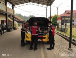*Serah Terima Piket Patroli R4, Samapta Polres Bartim Pastikan Kendaraan Siap Jaga Kamtibmas**