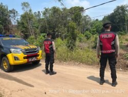 *Cegah Karhutla Dekat Permukiman, Tim Patroli Presisi Pantau Lahan Warga yang Rawan Terbakar**