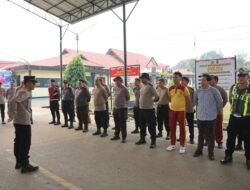 **Siaga Karhutla, Personel Polres Bartim Pantau Kamtibmas, Cuaca dan Titik Hotspot**