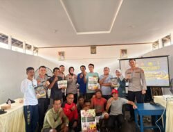 Serdik Sespimmen Polri Gencar Lakukan Imbauan Larangan Karhutla Kepada Masyarakat di Kobar