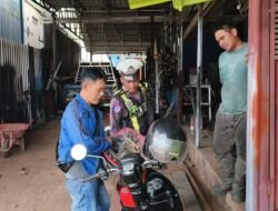 *Patroli Harkamtibmas Satlantas Bartim Sasar Titik Rawan, Warga Diimbau Tertib dan Hindari Modifikasi Kendaraan Tak Sesuai Aturan**