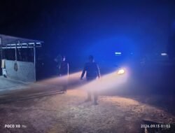 Satsamapta Cegah Kejahatan melalui Patroli Dini Hari di Perumnas Mekar Indah