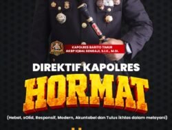 *Kapolres Bartim AKBP Iqbal Sengaji Canangkan Semangat HORMAT, Bawa Polres Bartim Lebih Hebat dan Humanis**