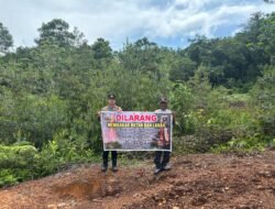 *Hotspot Meningkat, Polsek Dusun Tengah Masif Sosialisasikan Larangan Bakar Hutan dan Lahan**