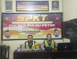 POLSEK PULAU PETAK LAKSANAKAN KEGIATAN SIAGA MAKO PADA MALAM HARI GUNA CIPTAKAN SITUASI AMAN