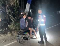 Polsek Benua Lima Edukasi Remaja Cegah Balap Liar di Desa Kandris
