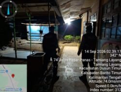 Sat Samapta Polres Bartim Observasi Lingkungan SDN-2 Tamiang Layang