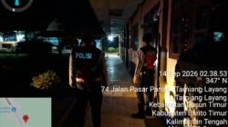 Patroli Satsamapta Sasar Fasilitas Pendidikan di Jl. A. Yani