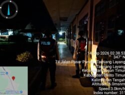 Patroli Satsamapta Sasar Fasilitas Pendidikan di Jl. A. Yani