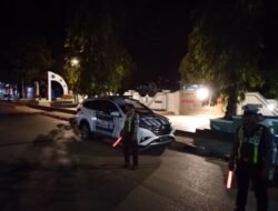 Satlantas Polres Bartim Pantau Kawasan Pemukiman Cegah Gangguan Kamtibmas