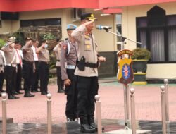 Polres Barito Utara Gelar Apel Pimpinan, Kapolres Tegaskan Komitmen Tingkatkan Pelayanan dan Menjaga Kondusivitas Wilayah