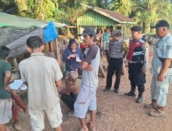 Cegah TPPO, Polsek Kahayan Kuala Gencarkan Sosialisasi dan Edukasi Ke Warga
