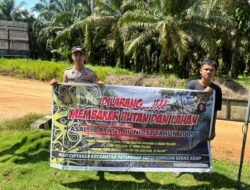 *Cegah Karhutla Meluas, Polsek Dusun Tengah Tegaskan Warga Putai Jangan Buka Lahan dengan Cara Membakar*
