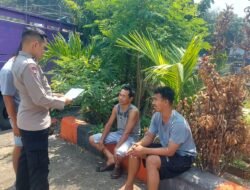 *Pasang Maklumat Larangan Bakar Lahan, Polsek Benua Lima Perkuat Sinergi dengan Desa Banyu Landas*