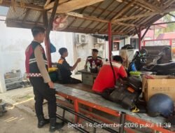 *Patroli Presisi Sambangi Objek Vital Telkomsel, Warga Diimbau Bersama Jaga Keamanan Lingkungan**