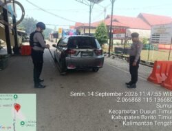 *Cegah Benda Berbahaya Masuk Mako, Satsamapta Perketat Sterilisasi Kendaraan Roda 4*